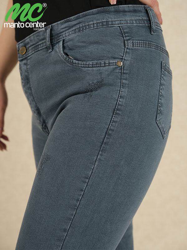 شلوار جین سایز بزرگ زنانه