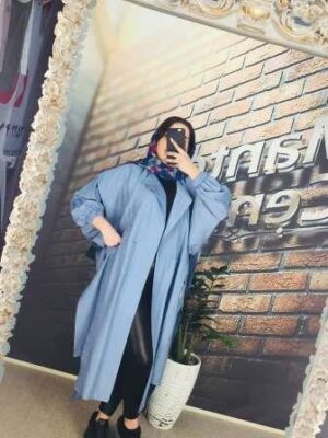 مانتو زنانه بلند بابوس کد ۶۲۹