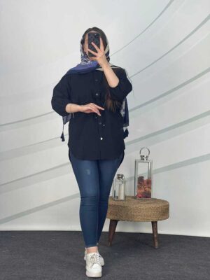 مانتو دخترانه اسپرت شیک کد 1903