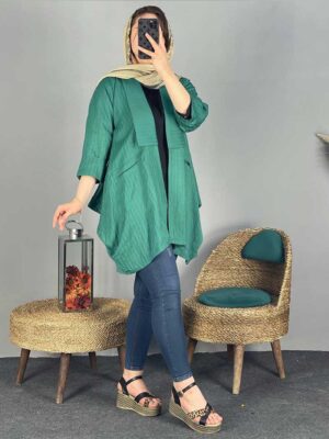 مانتو دخترانه اسپرت کد 1337