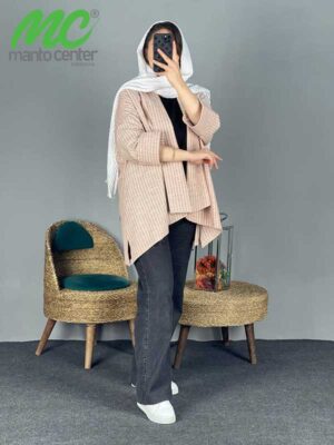 مانتو کتی دخترانه کوتاه لنین کد 1387