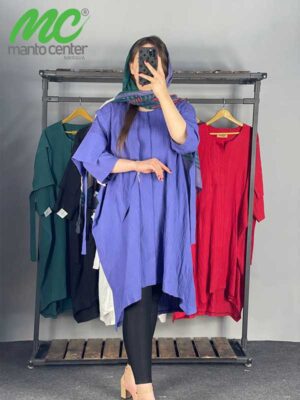 مانتو زنانه بلند کد 1410