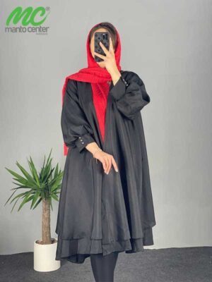 مانتو زنانه پانچ نازلی کد 1690