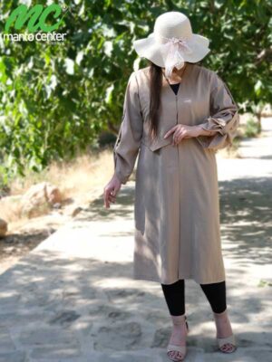 مانتو زنانه جلوبسته 1708