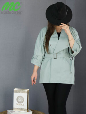 مانتو بارانی دخترانه کد 1840