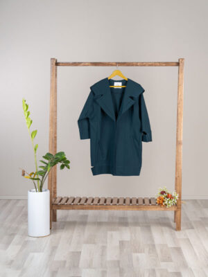 بارانی دخترانه کلاه دار کد 2648