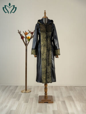 مانتو زنانه مدل چرمی کد 1937