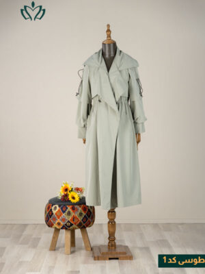 بارانی استین پرچ کد 2687