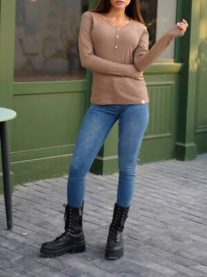 بلوز یقه هفت 4003