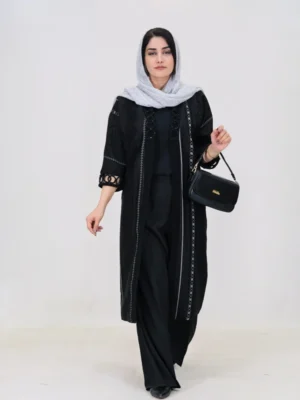 مانتو المپیک طرح ژاکارد 1034