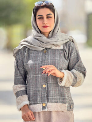 پشمی چهارخانه 1055 138 Checkered wool2