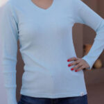 Seven-match collar blouse9