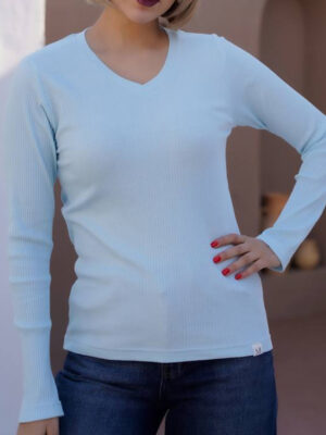 Seven-match collar blouse9