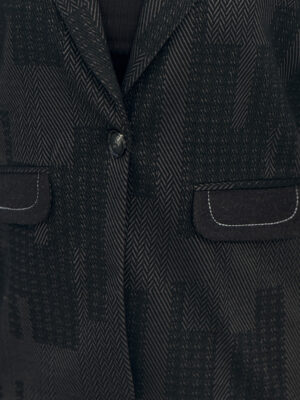Aftab Yarn Coat Lamer Wove13