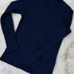 Plain cuffed match blouse2