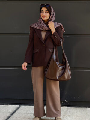 Aftab Yarn Coat Lamer Wove2