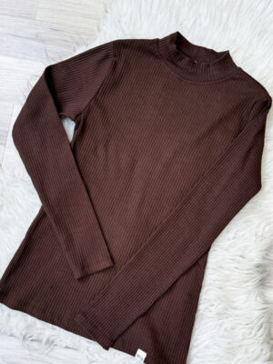 Plain cuffed match blouse4
