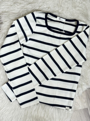 کراپ خشتی راه راه کشبافت 4030