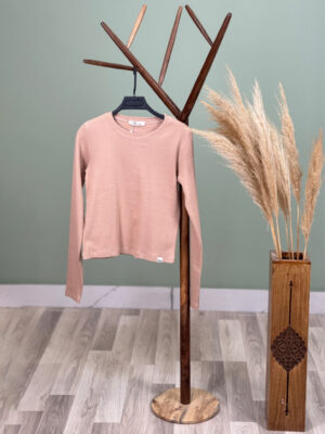 Funrib round neck crop top6
