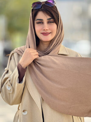 شال برشکا ساده 3019