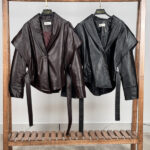 Two-piece leather jacket1