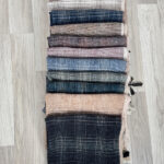 Bershka plain pleated scarf14