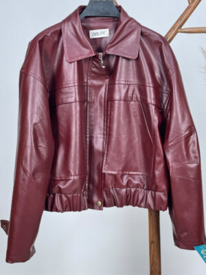 Two-piece leather jacket2
