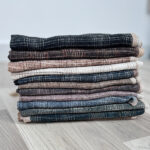 Bershka plain pleated scarf13