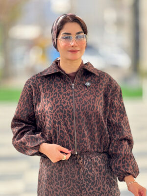 بامبر جکت سرو پلنگی 10197