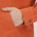 جیب مانتو کتی کتان 10160 نارنجی
