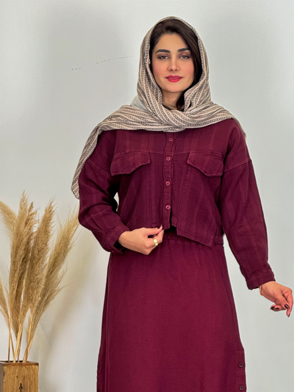 کت کراپ 10166 1 Cropped coat10