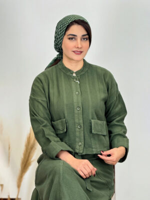 5 مدل پالتوی دخترانه شیک و خوش استایل ۱۴۰۱ 13 کت کراپ 10168