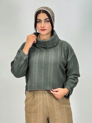 Turtleneck jacket6