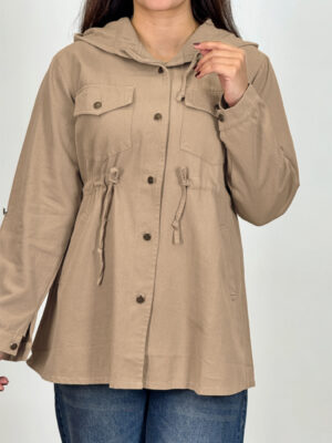 مانتو کلاهدار 10157