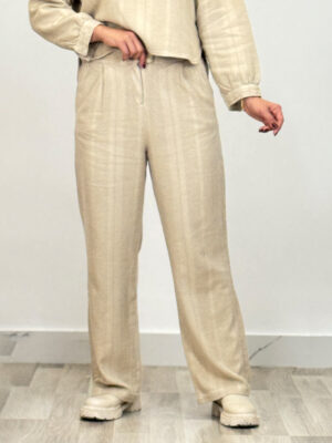 شلوار نیم بگ حصیری 2046