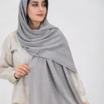 شال پلیسه برشکا 3027 طوسی