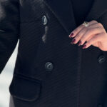 Single button long waist1