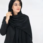 شال پلیسه برشکا 3026 مشکی