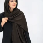 شال پلیسه برشکا 3026 قهوه ای