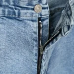 شلوار واید جین 2075 زیپ