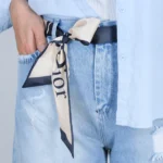 کمربند زنانه دیور 6011 شلوار جین