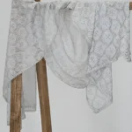 شال حریر پفکی 3046 طوسی