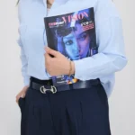 شومیز کنفی 10304 آبی
