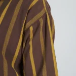 شومیز راه راه لینن 10301 آستین شومیز