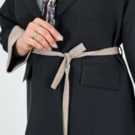 ست کت و شلوار زنانه 10273 کمر