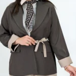 ست کت و شلوار زنانه 10273 نمای جلو