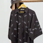 ست شومیز و کلاه الو 10362 نمای جلو