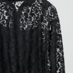 شومیز توری گیپور 10365 مشکی