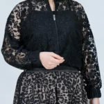 شومیز توری گیپور 10365 نمای جلو