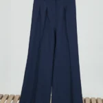 شلوار فول بگ بزیاق 2097 سرمه ای